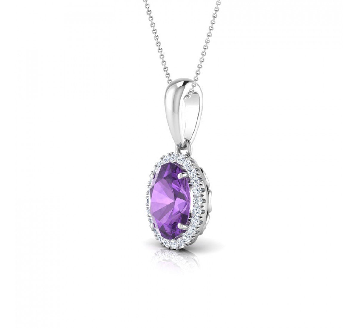 Ursa Amethyst Gemstone Pendant