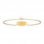 Kitsch Engrave Baby Gold Bracelet