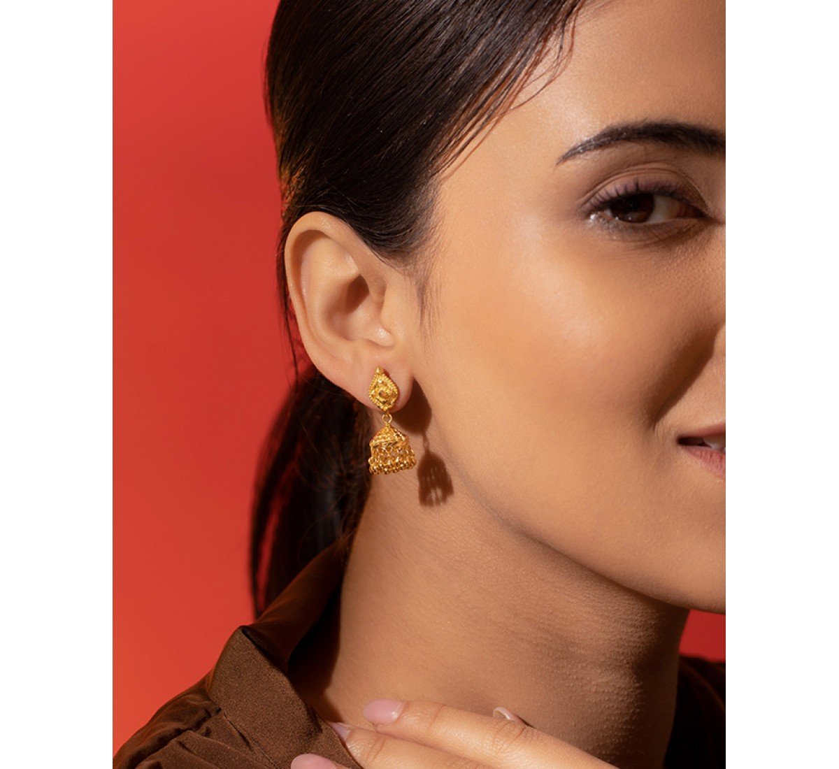Vespera 22Kt Gold Earrings
