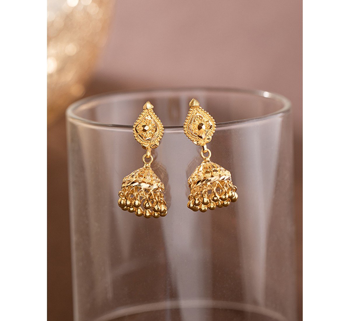 Vespera 22Kt Gold Earrings