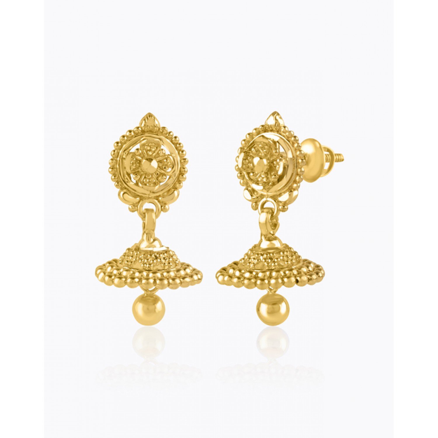 Thalorin 22Kt Gold Earrings