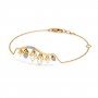 Grained Pearl Diamond Bracelet