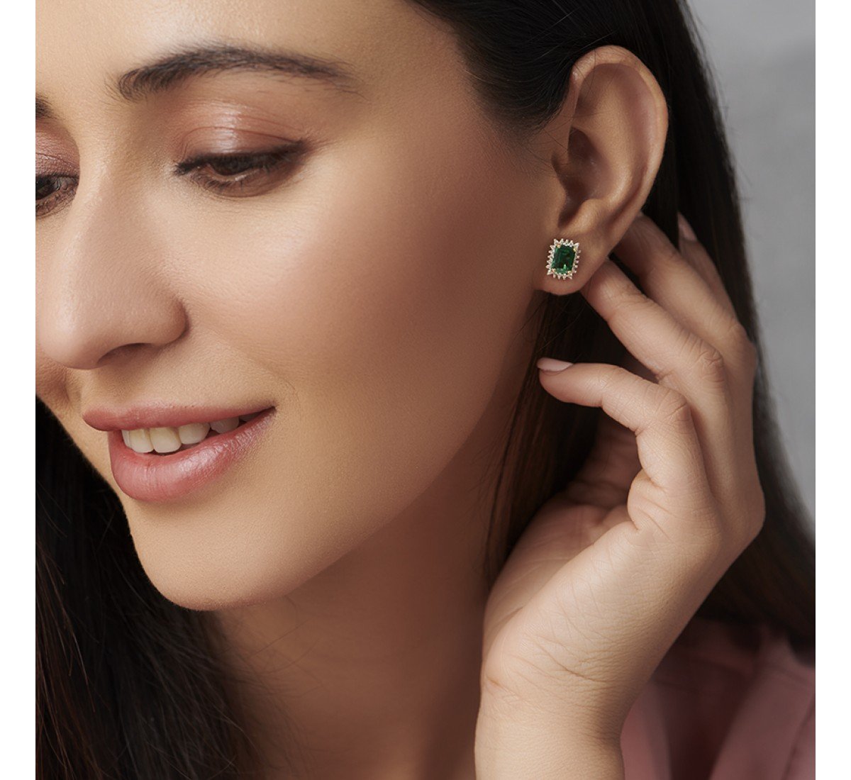 Astrid Gemstone Stud Earrings