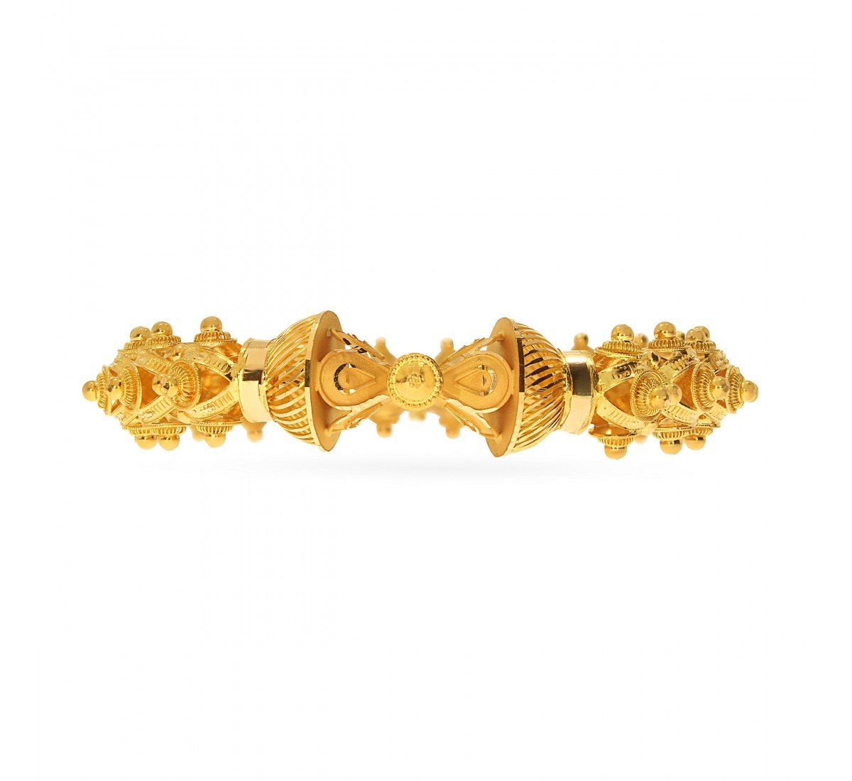 Ethnic Harmya Gold Mukh Bangle