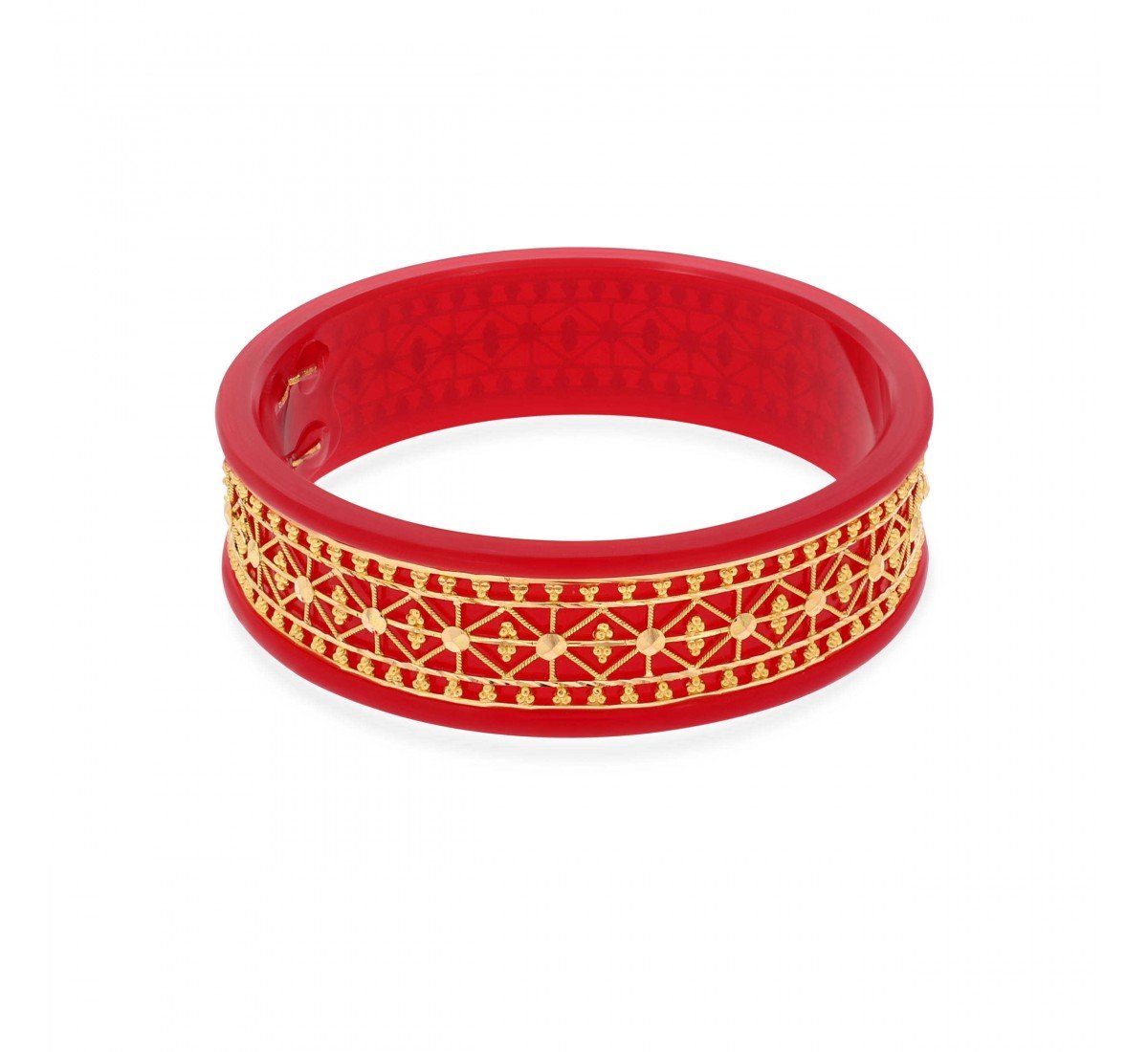 Bhargavi Art Gold Pola Bangle