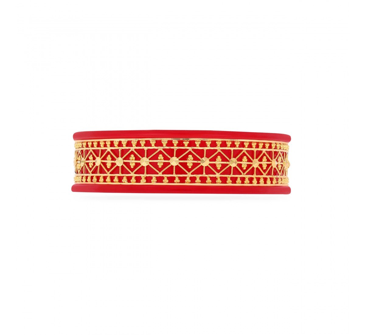 Bhargavi Art Gold Pola Bangle