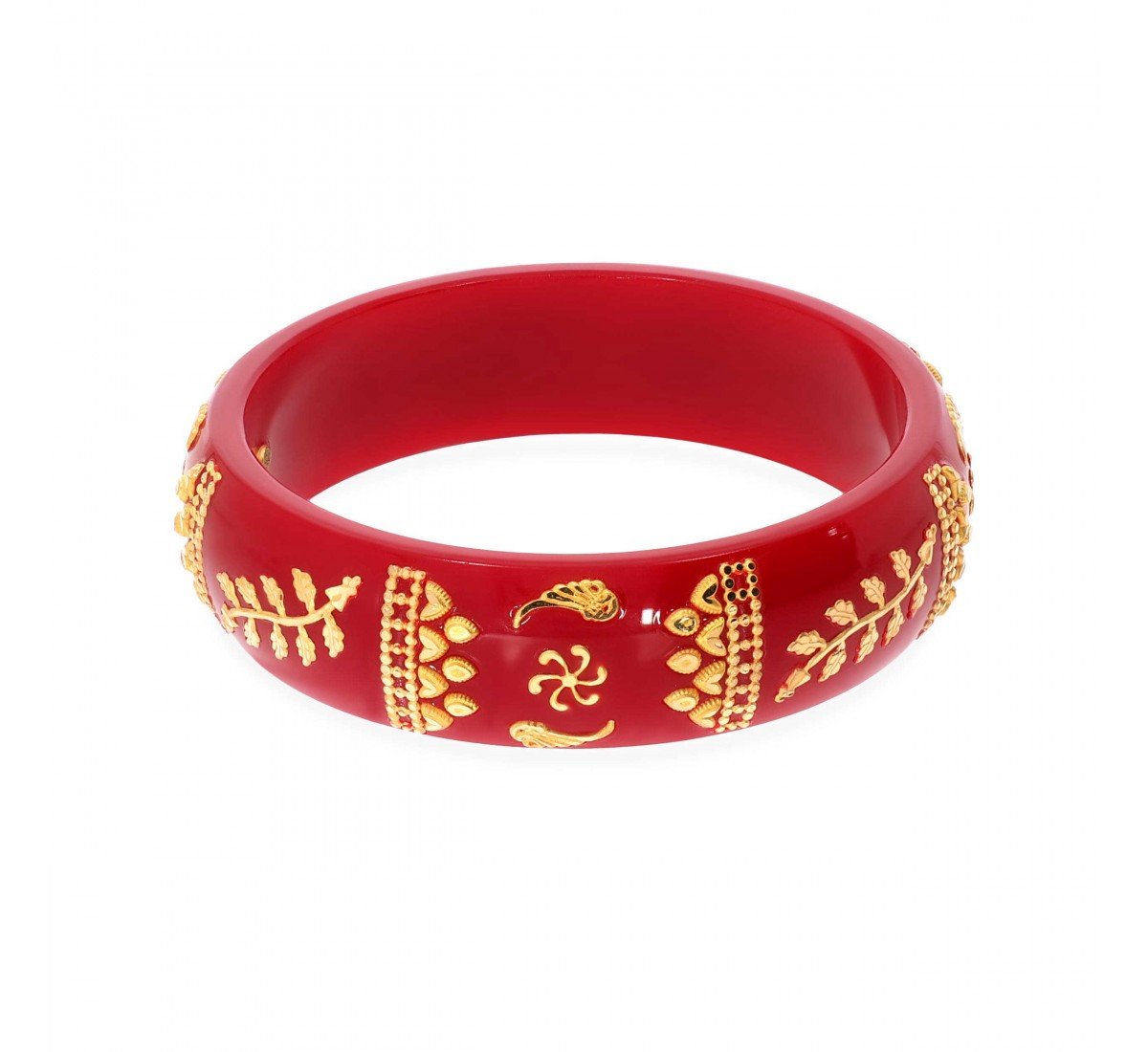 Kusum Art Gold Pola Bangle