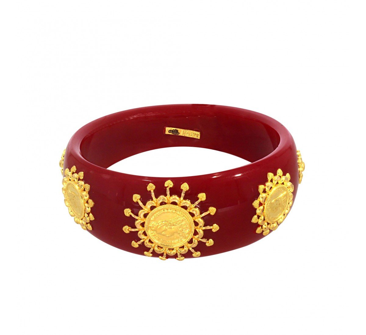 Aishani Gold Pola Bangle