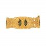 Hamsini Plumes Gold Chur Bangle