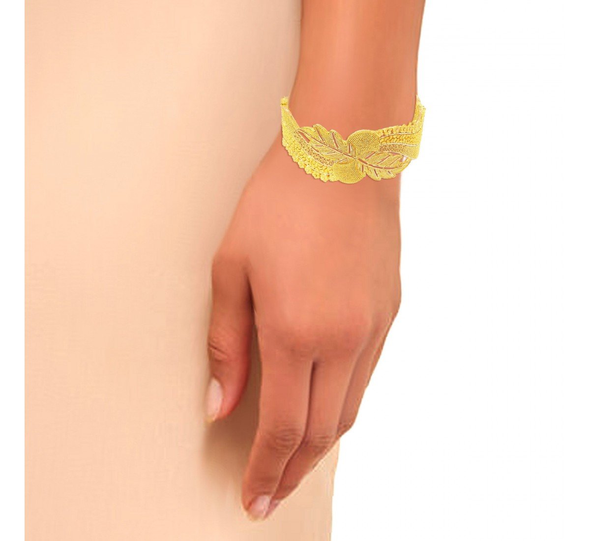 Anushka Shrub Gold Chur Bangle
