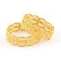 Evania Gold Chur Bangle