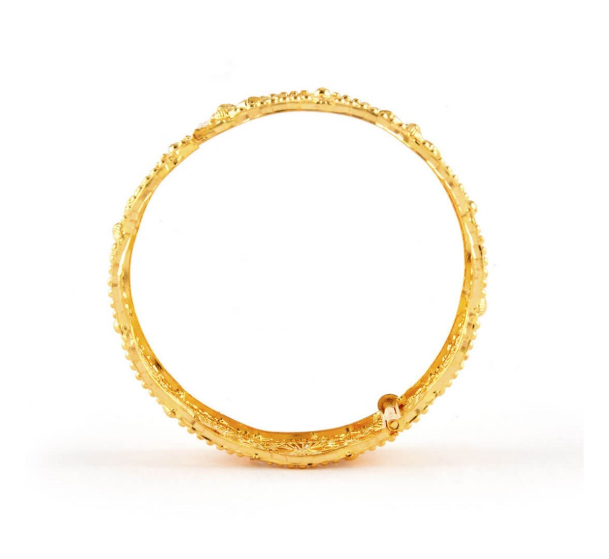 Evania Gold Chur Bangle