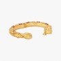 Classical Peacock Head Gold Bangle