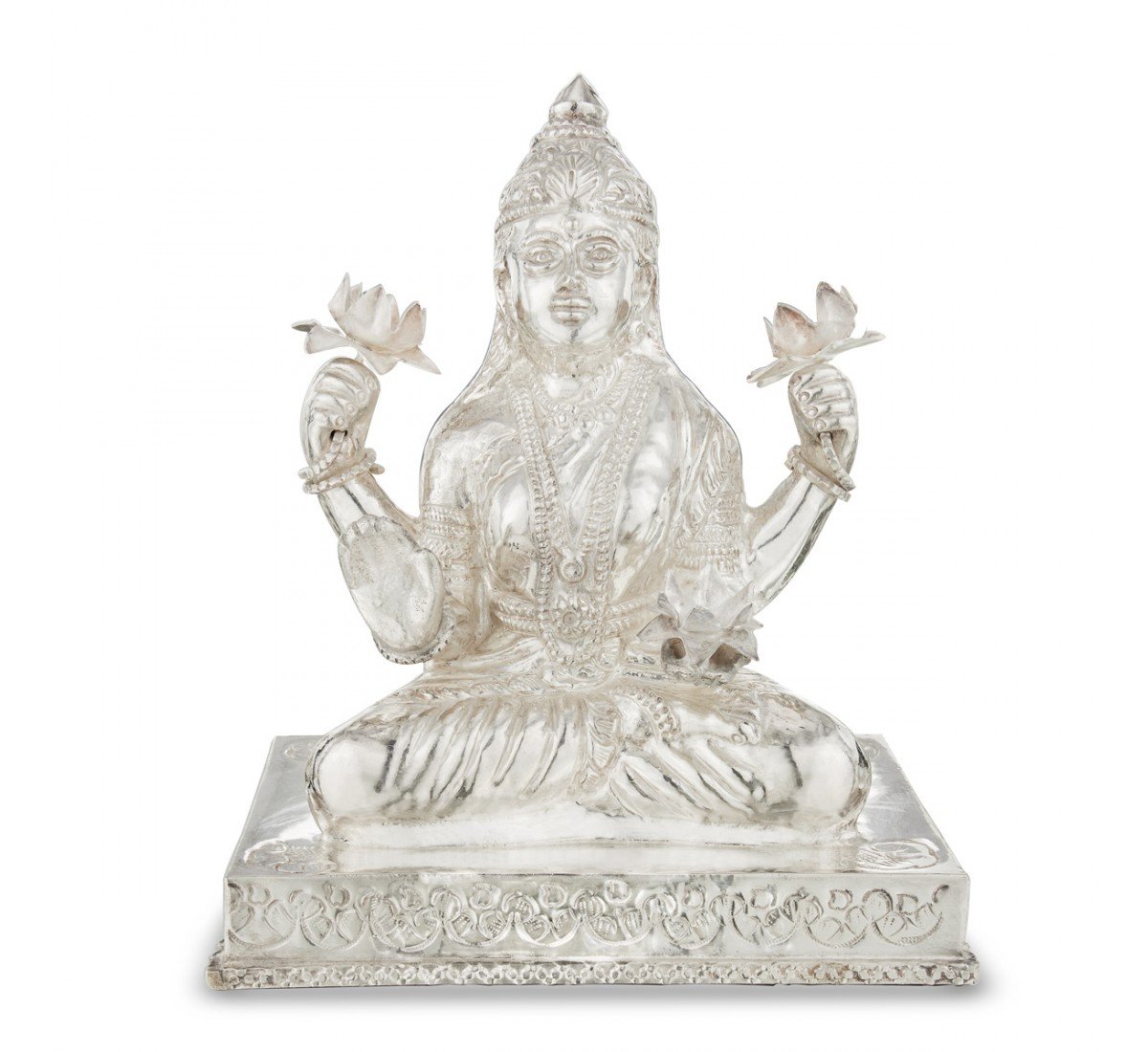 Silver Lakshmi Idol