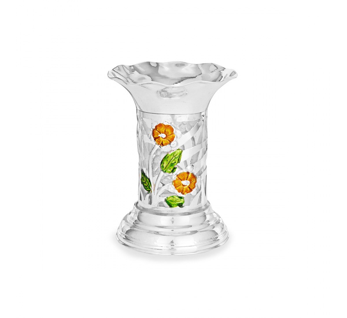 Flower Stand in Silver