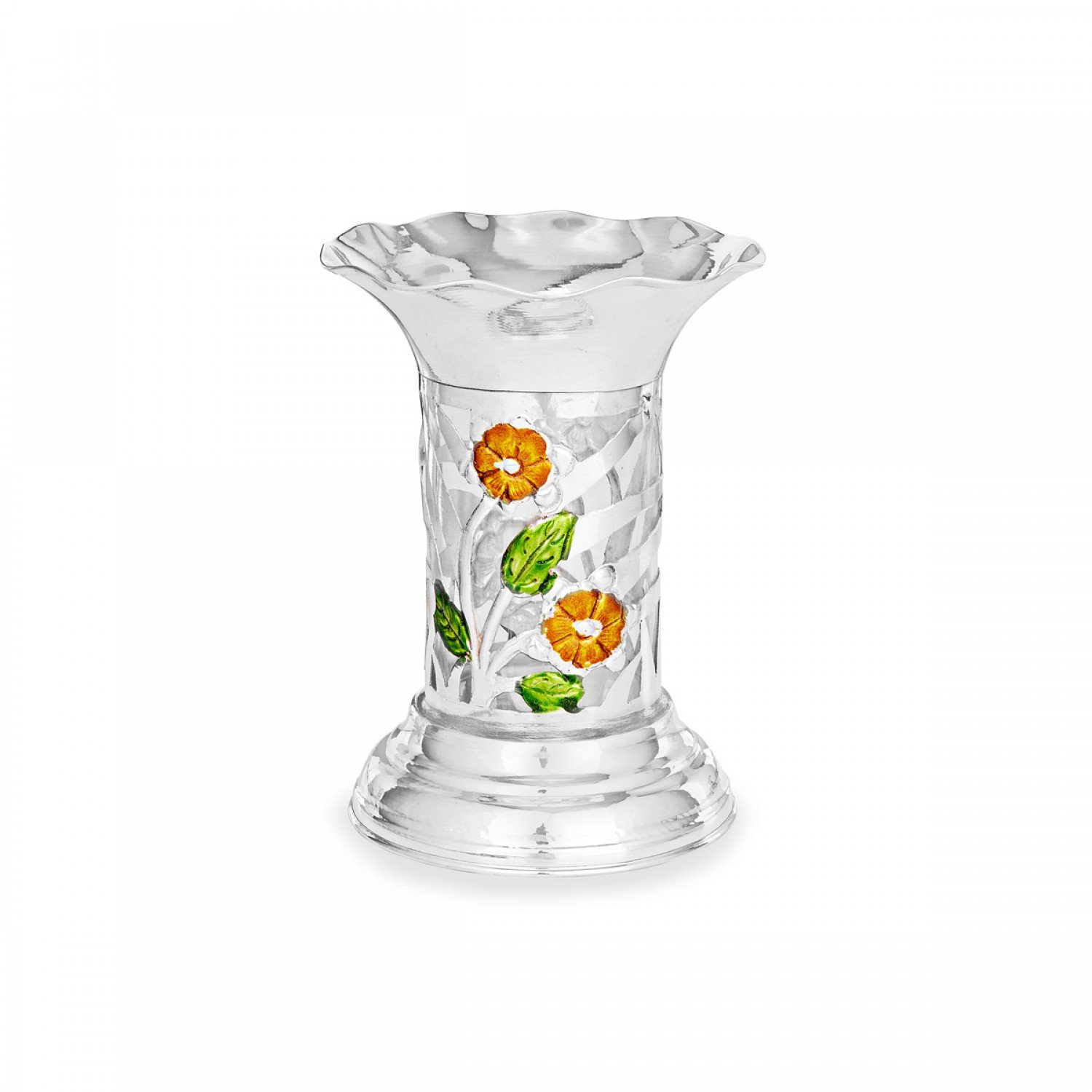 Flower Stand in Silver