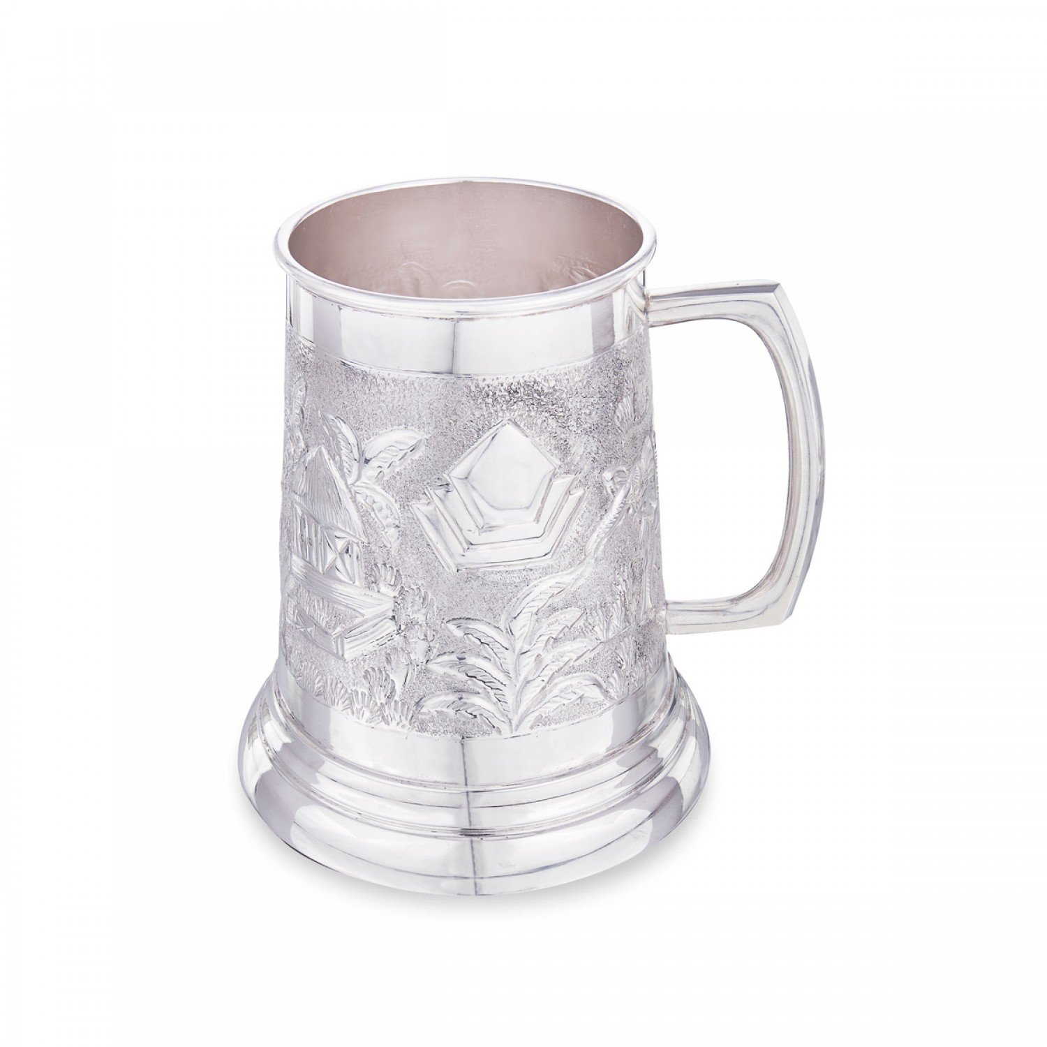 Designer Silver Tumbler