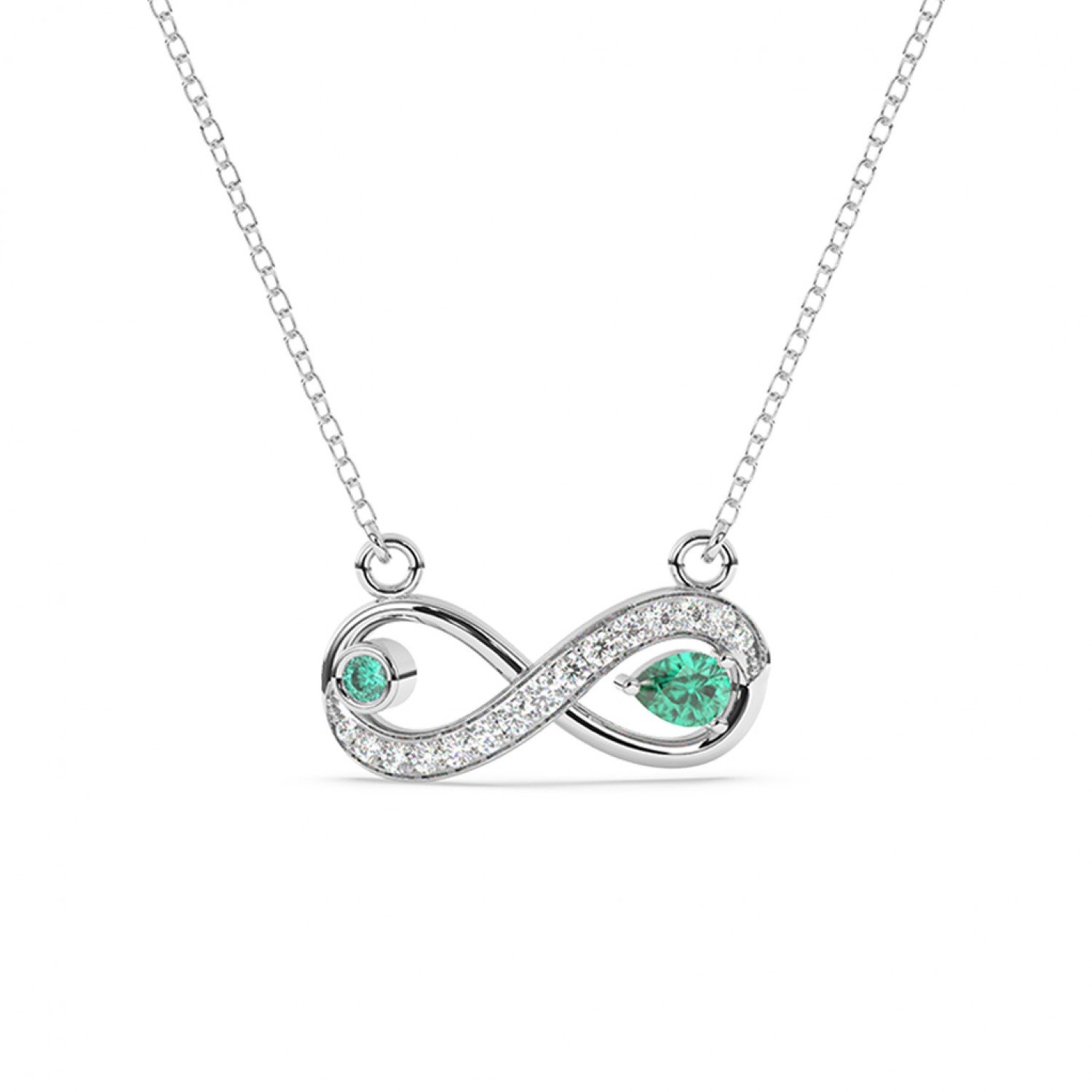 Silver Infinity Necklace