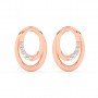 Rose Gold Nova Earrings