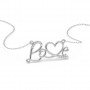 Silver All About Love Necklace