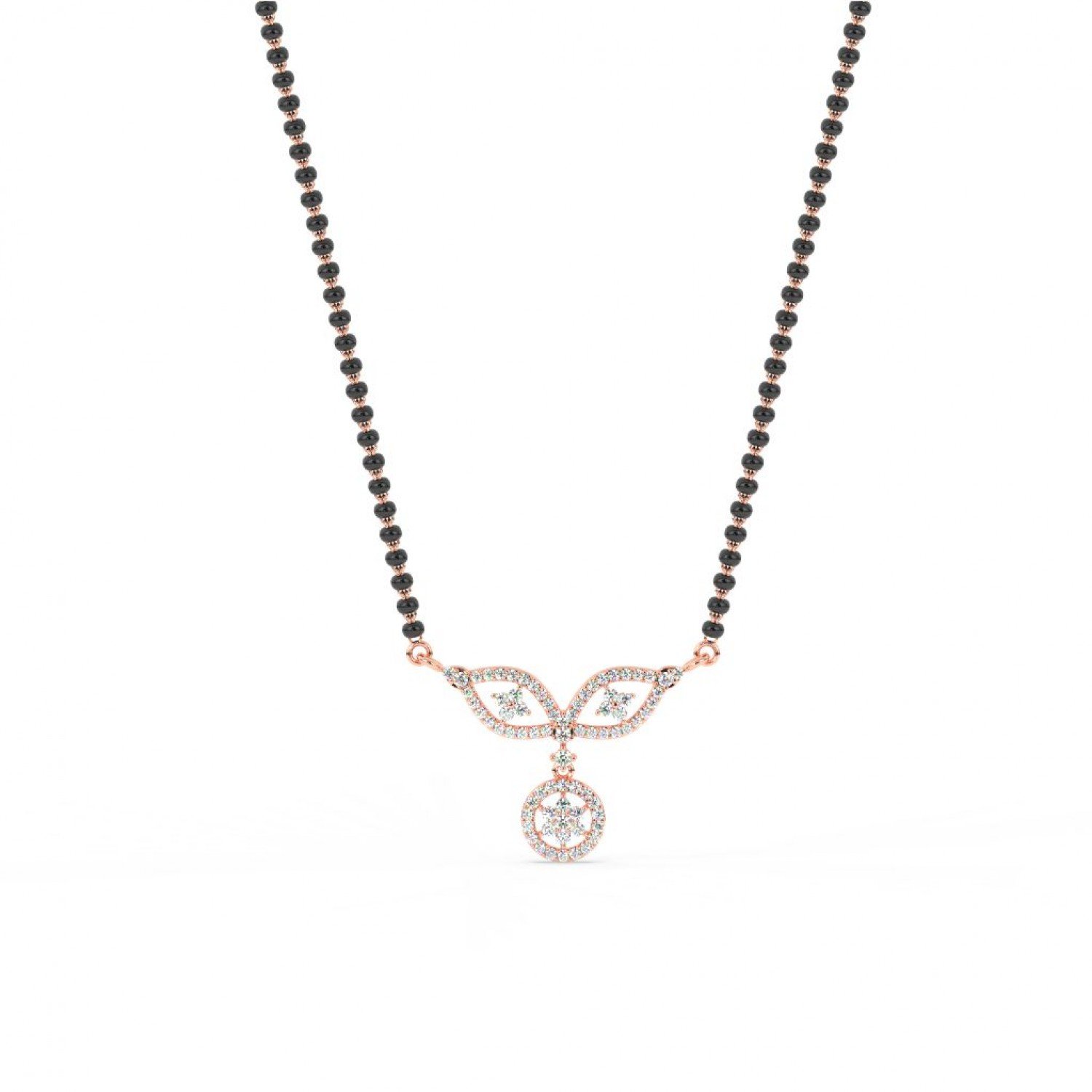 Rose Gold Wedlock Mangalsutra