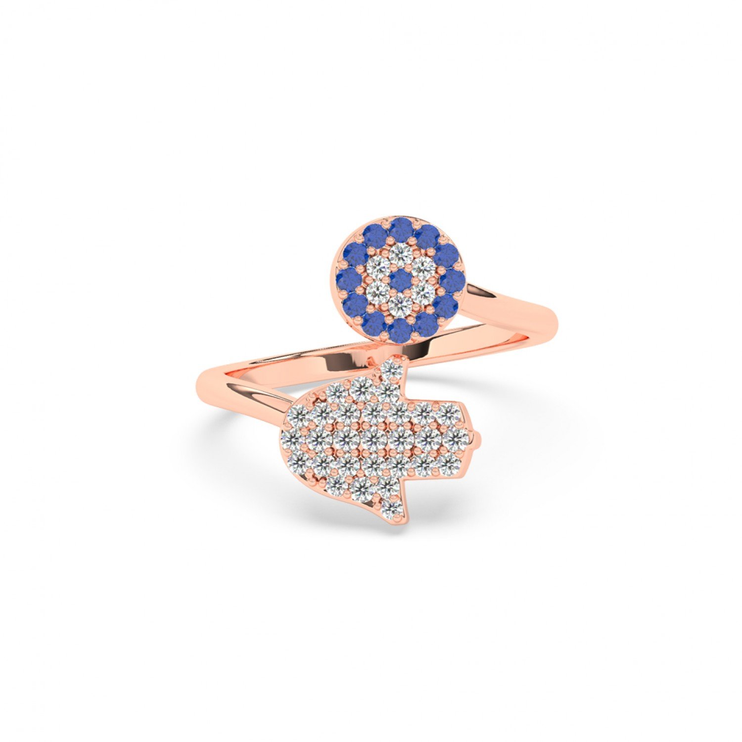 Rose Gold Hamsa Ring