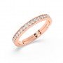 Rose Gold Eternity Band