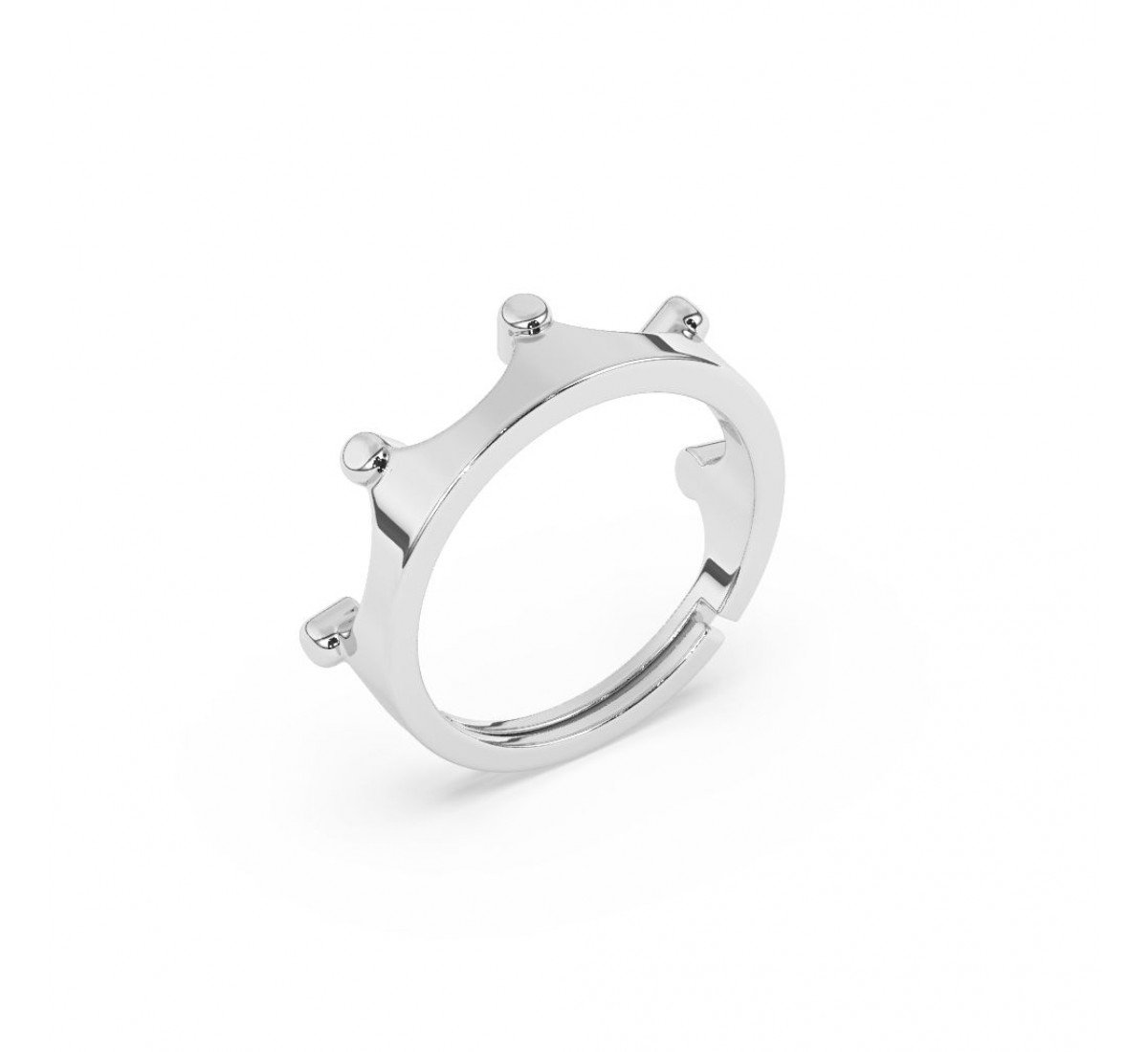 Silver Queen'S Crown Band