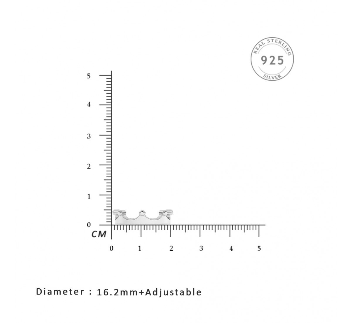 Silver Queen'S Crown Band