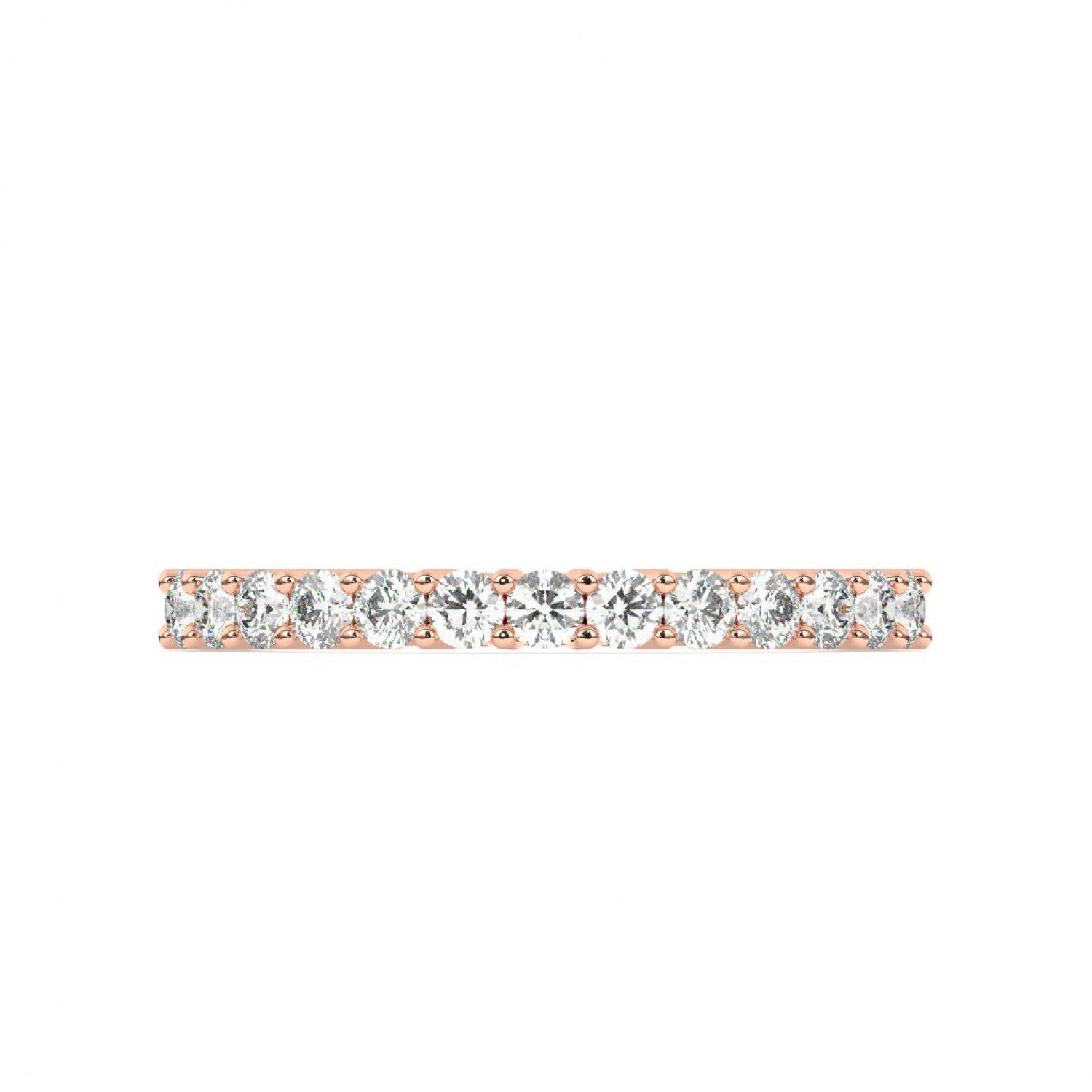 Rose Gold Love Eternity Band