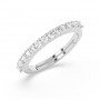 Silver Love Eternity Band