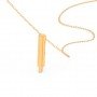 Gold Monolith Pendent