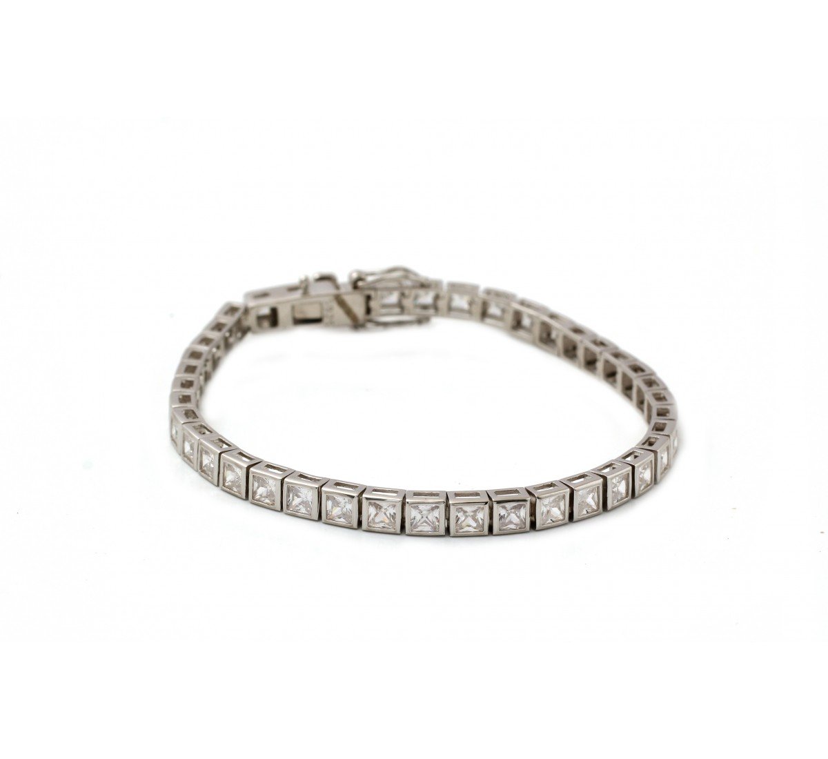 Silver Versatile Small Cystal Bracelet