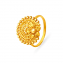 Timeless Floral Gold Ring