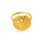 Timeless Floral Gold Ring