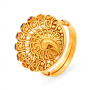 Palatial Cocktail Gold Ring