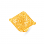 Geometric Shape Gold Ring