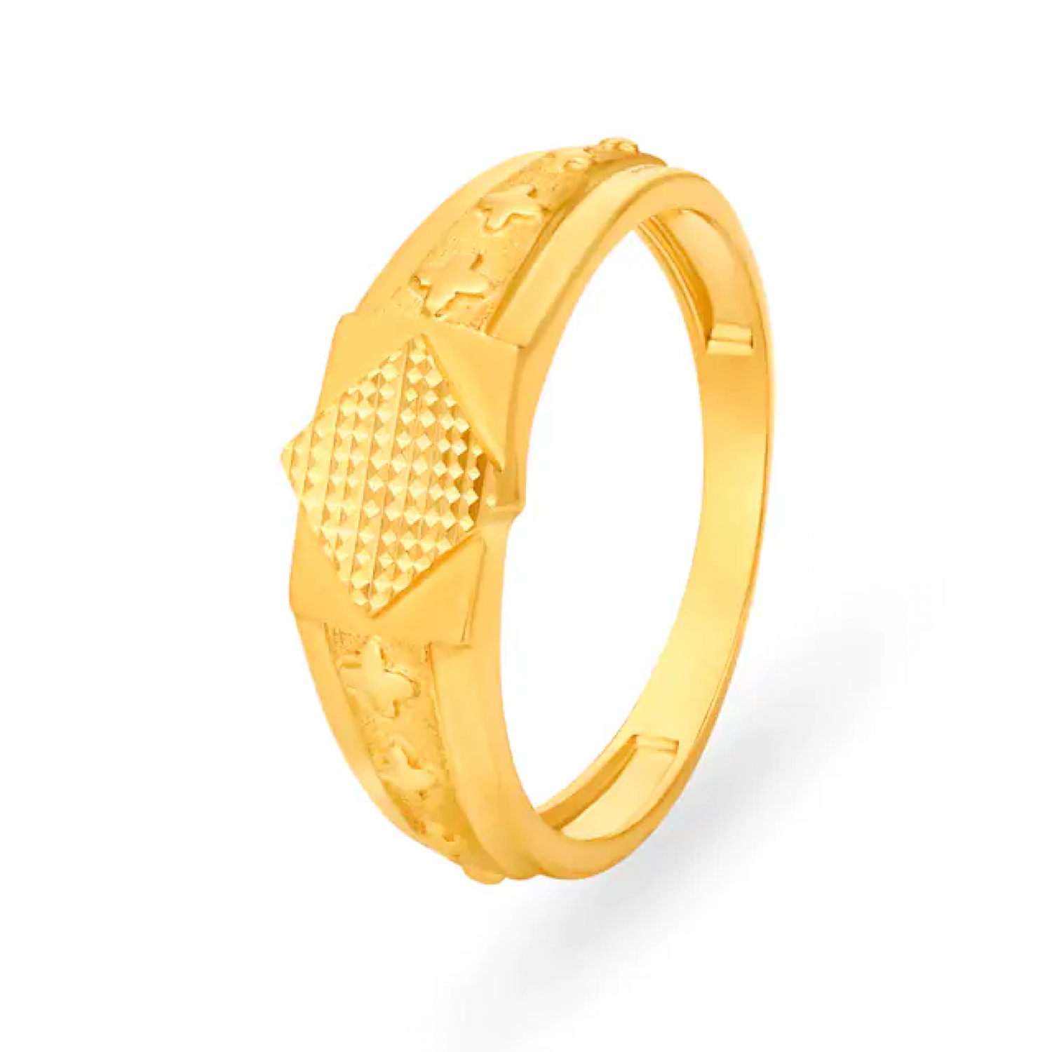 Eclectic Gold Floral Ring