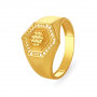 Stately Spiral Gold Ring