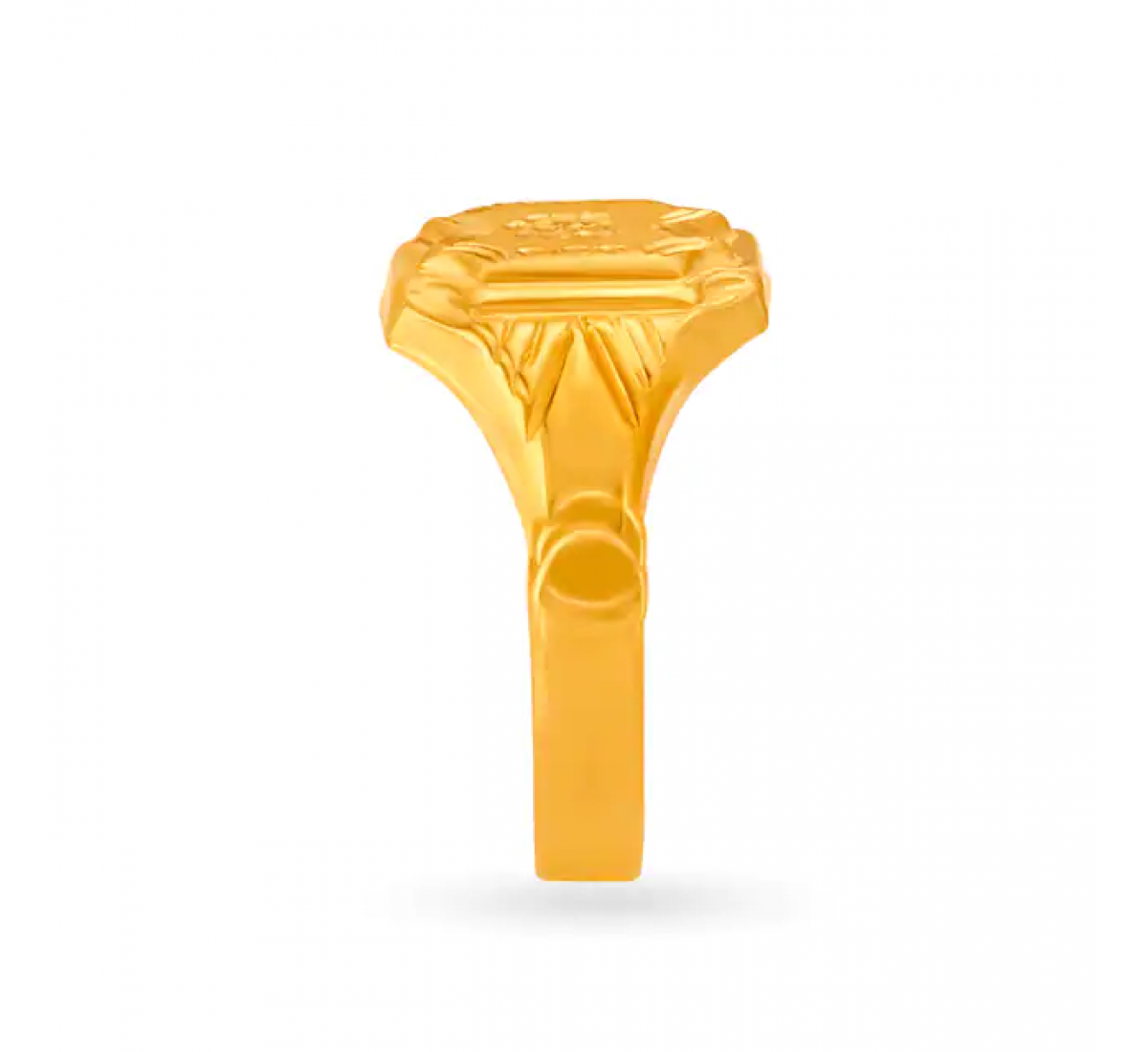 Graceful Radiant Gold Ring