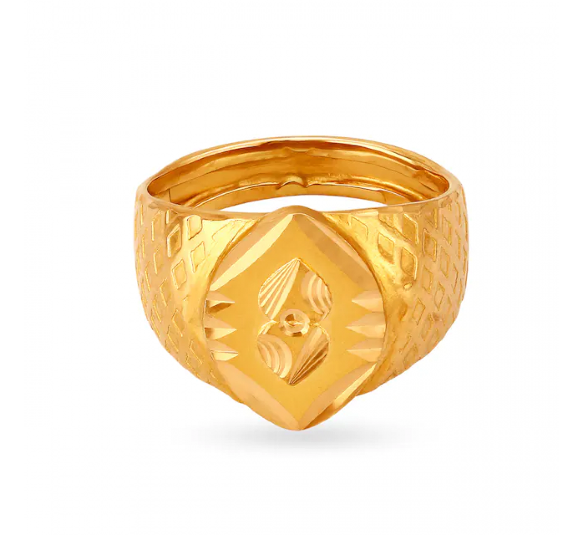 Magnificent Heart Gold Ring