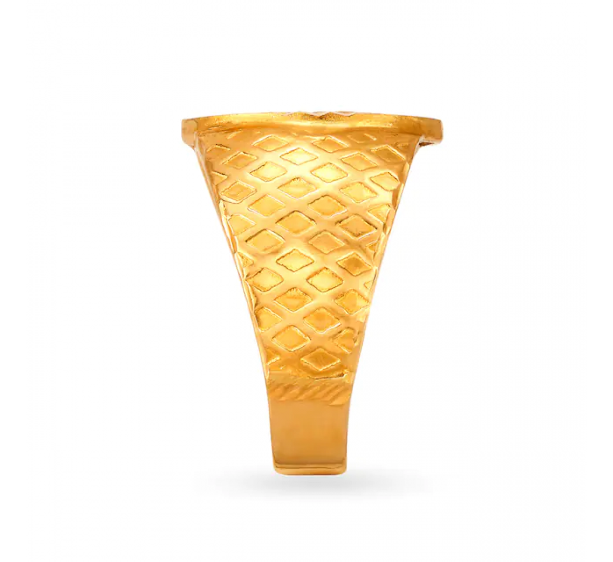 Magnificent Heart Gold Ring