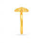 Glorious Floral Gold Ring