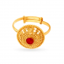 Marvellous Beaded Gold Ring