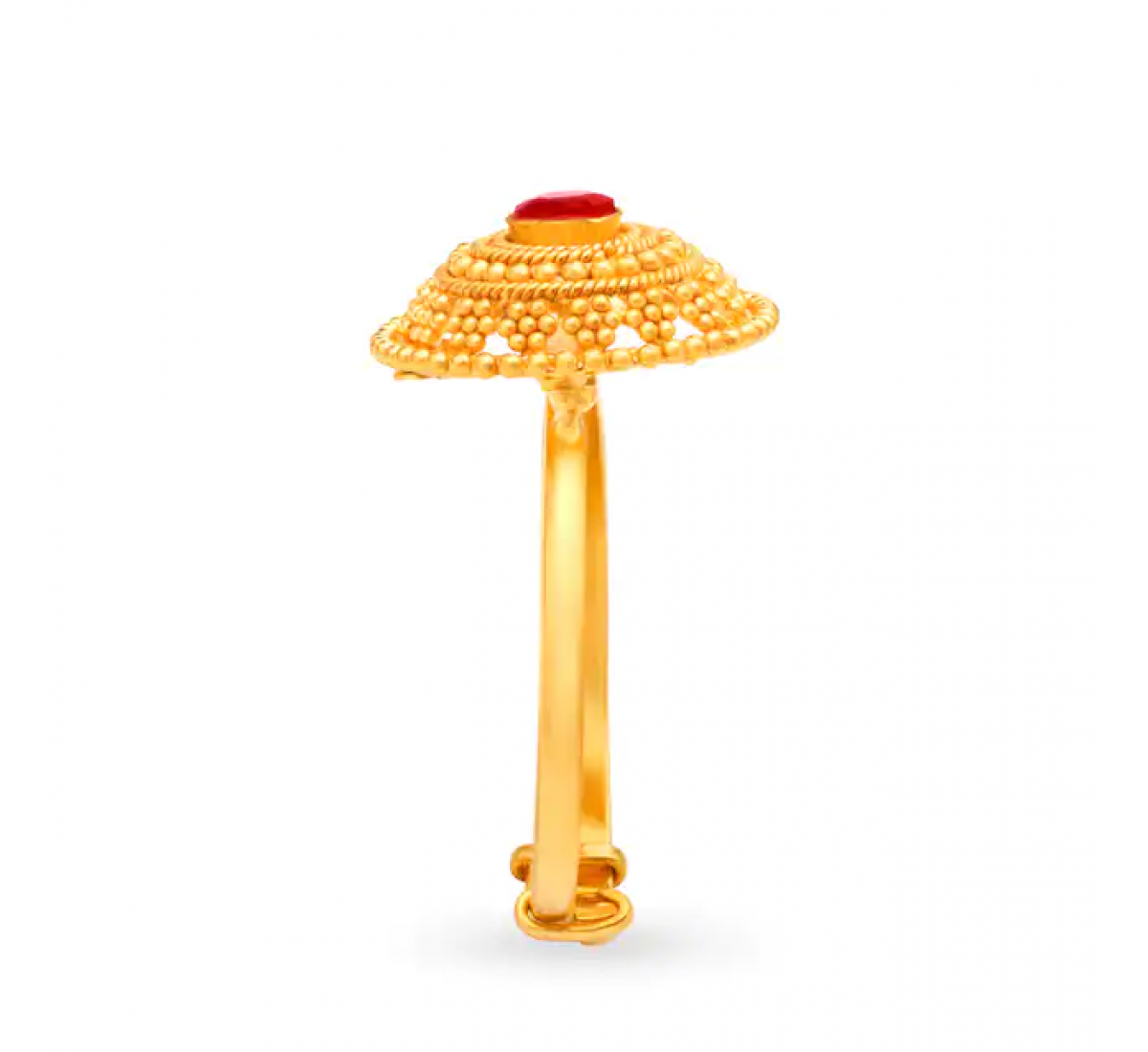 Marvellous Beaded Gold Ring