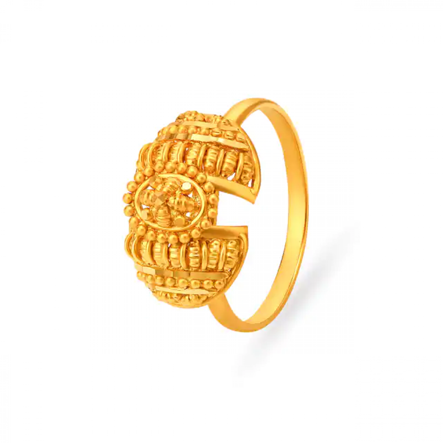 Majestic Mesh Gold Ring
