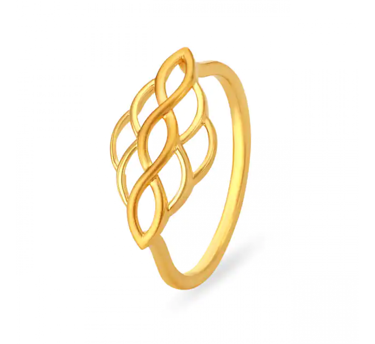 Breathtaking Woven Gold Ring