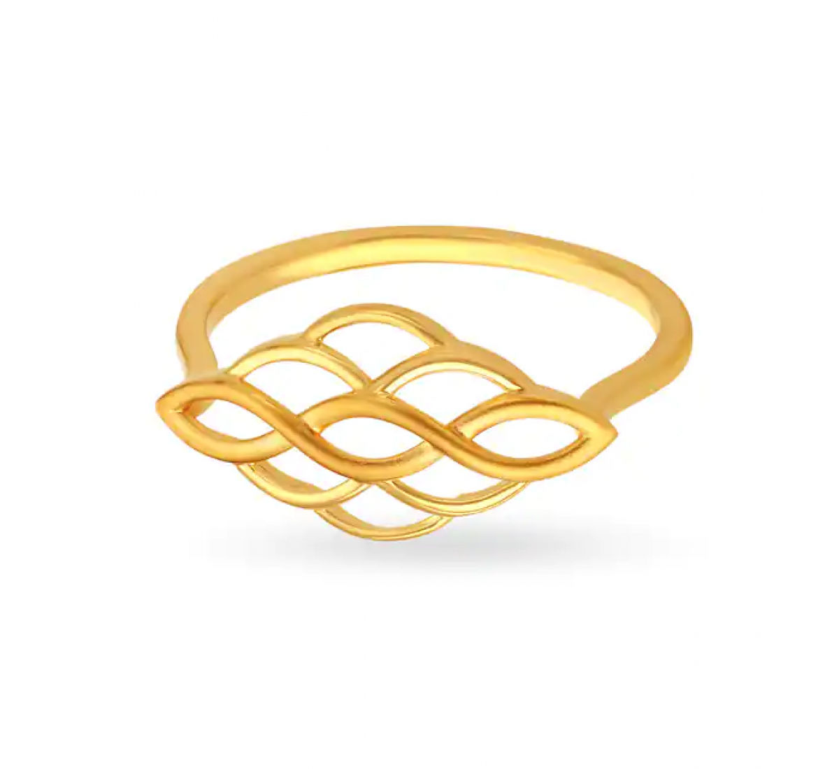 Breathtaking Woven Gold Ring