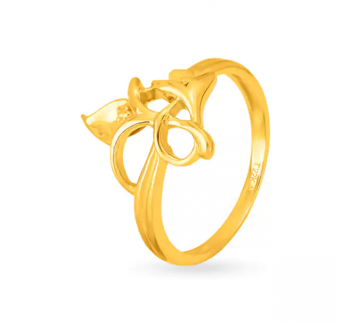 Magnificent Floral Gold Ring