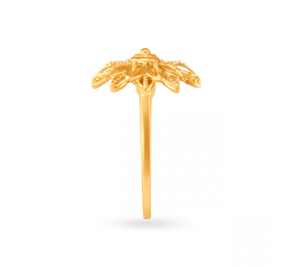 Stunning Floral Gold Ring